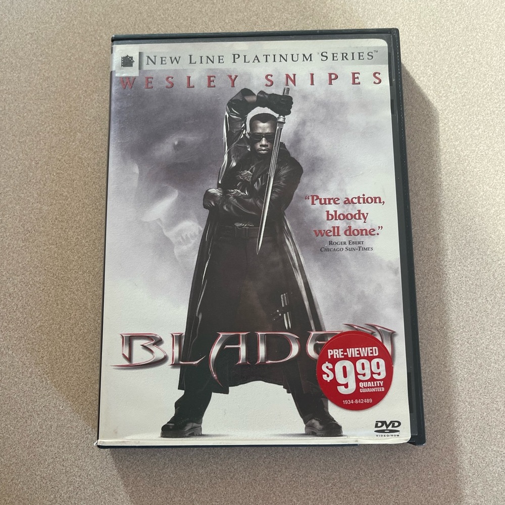 Bundle 3 DVDs for $12! Pre Owned Blade DVD Movie